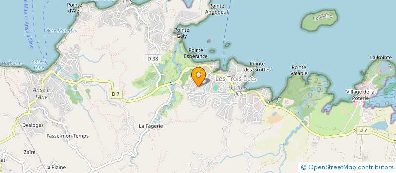 localisation de l'entreprise ASSOCIATION SYNDICALE LIBRE TURQUOISE CARAIBE à LES TROIS-ILETS
