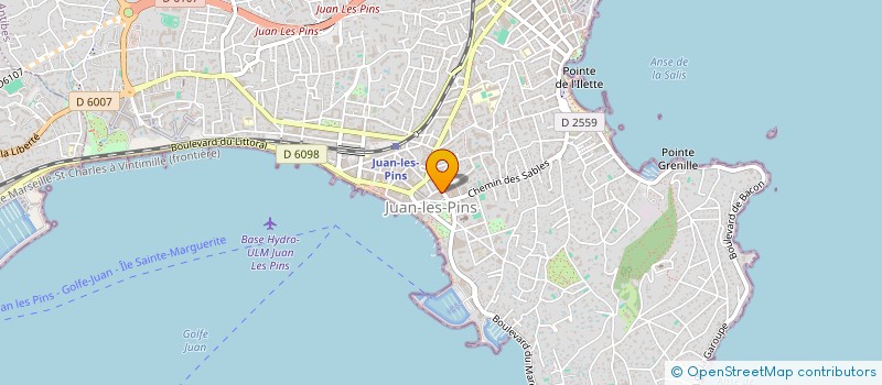 localisation de l'entreprise ASSOCIATION SYNDICAT LIBRE ANTIBES PINS à ANTIBES