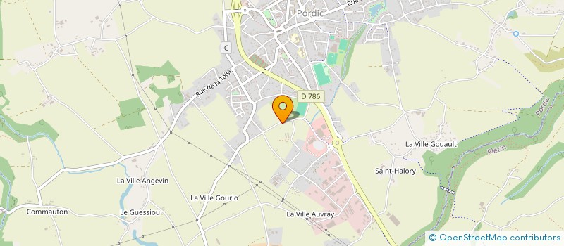 localisation de l'entreprise ASSOCIATION SYNDICAT LIBRE KERIBET  PORDIC