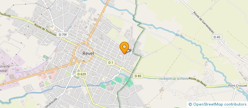 localisation de l'entreprise ASSOCIATION SYNDICLAE DU LOTISSEMENT JEAN SIE  REVEL