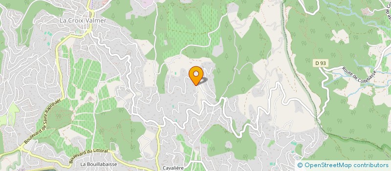 localisation de l'entreprise ASSOCIATION SYNERGENCE  LA CROIX-VALMER