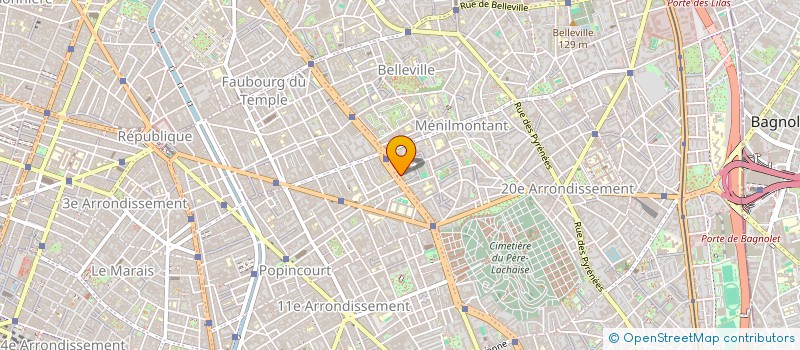 localisation de l'entreprise ASSOCIATION SYNERGIK  PARIS