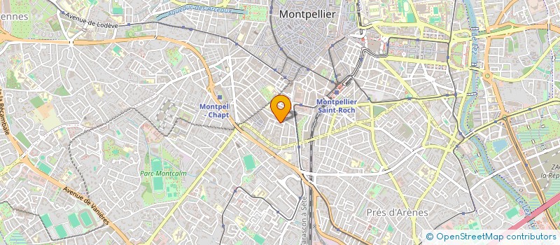 localisation de l'entreprise ASSOCIATION SYNERGY  MONTPELLIER