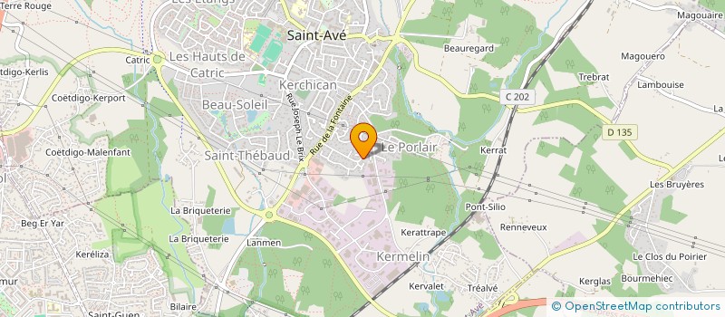 localisation de l'entreprise ASSOCIATION SYNOPSIS  SAINT-AVE