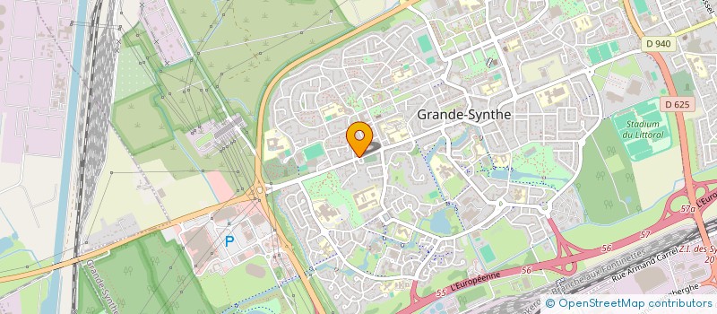 localisation de l'entreprise ASSOCIATION SYNTHOISE DE MODELISME ASM à GRANDE-SYNTHE