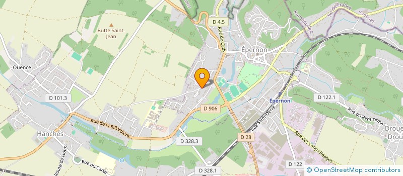 localisation de l'entreprise ASSOCIATION T'ES ATRE ? à EPERNON