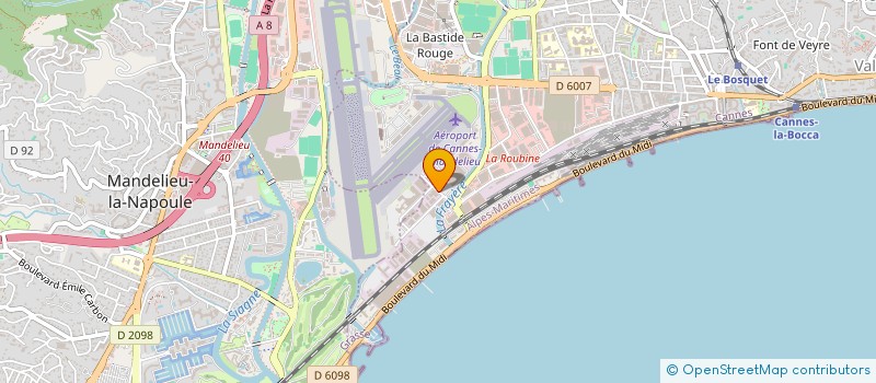localisation de l'entreprise ASSOCIATION TABLES RESERVEES à CANNES