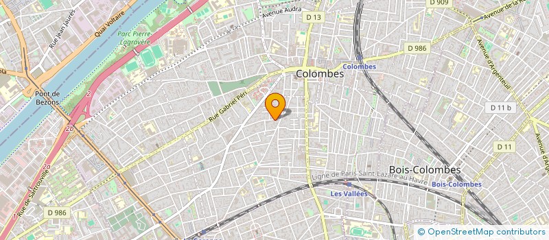 localisation de l'entreprise ASSOCIATION TABOUDA ZEKRI  COLOMBES