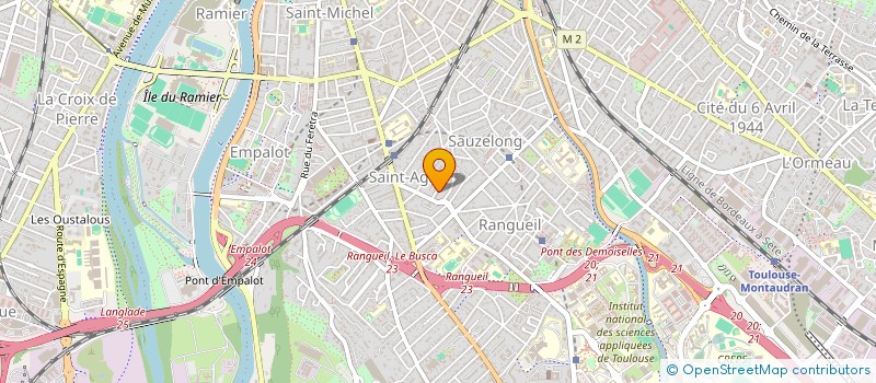 localisation de l'entreprise ASSOCIATION TACHE à TOULOUSE