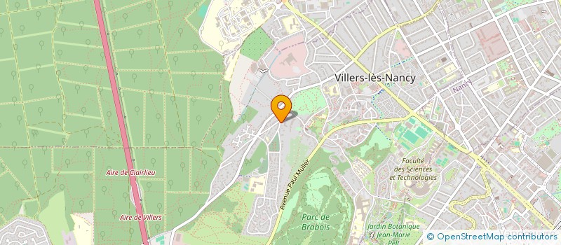 localisation de l'entreprise ASSOCIATION TACSNA  VILLERS-LES-NANCY