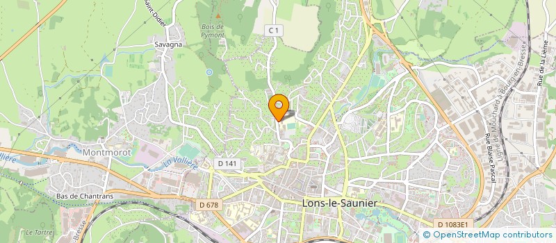 localisation de l'entreprise ASSOCIATION TACTIK à LONS-LE-SAUNIER