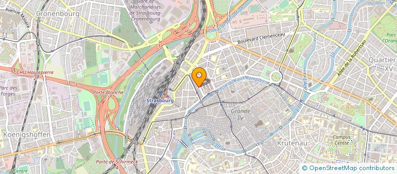 localisation de l'entreprise ASSOCIATION TAEKWONDO ITF DE STRASBOURG à STRASBOURG