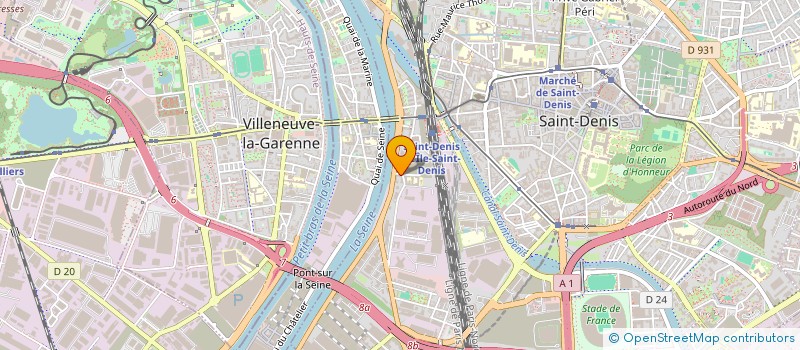localisation de l'entreprise ASSOCIATION TAF ET MAFFE à SAINT-DENIS