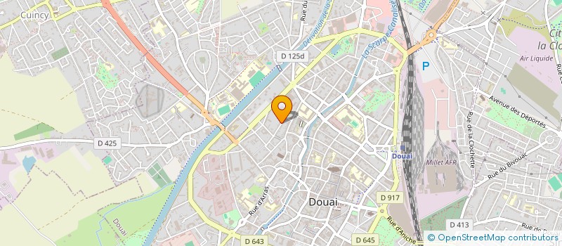 localisation de l'entreprise ASSOCIATION TAI JI DOUAI à DOUAI