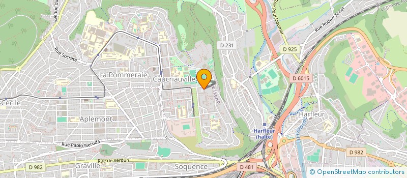 localisation de l'entreprise ASSOCIATION TAKUSSAN à LE HAVRE