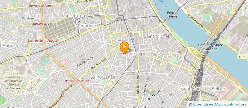 localisation de l'entreprise ASSOCIATION TALITRES RECORDS  BORDEAUX