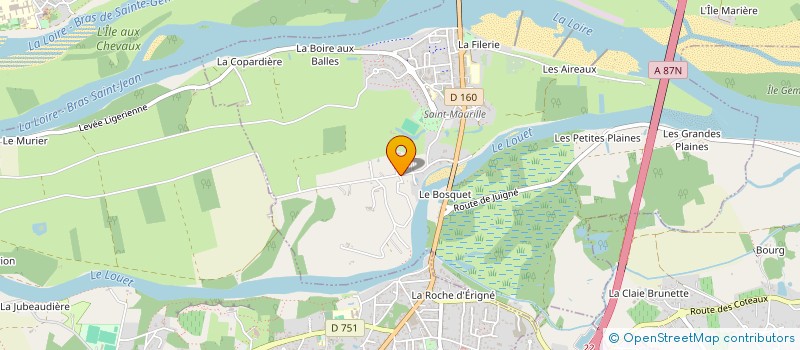 localisation de l'entreprise ASSOCIATION TAMIKREST à LES PONTS-DE-CE