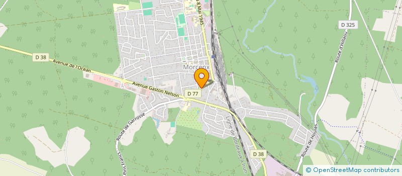 localisation de l'entreprise ASSOCIATION TANOC AQUITAINE  MORCENX-LA-NOUVELLE