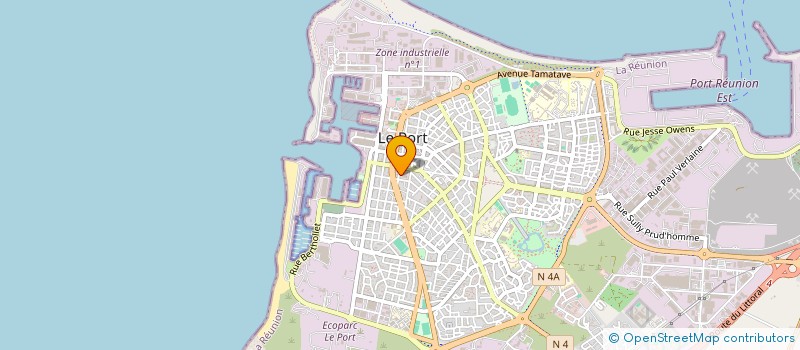 localisation de l'entreprise ASSOCIATION TARBIYYATOUL ISLAM DU PORT  LE PORT