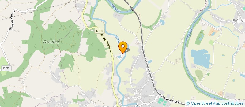 localisation de l'entreprise ASSOCIATION TARNAISE POUR L'UTILISATION DE CHIENS DE TROUPEAUX  DOURGNE