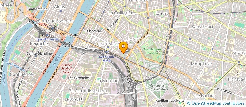 localisation de l'entreprise ASSOCIATION TARRAXO SPRING  LYON