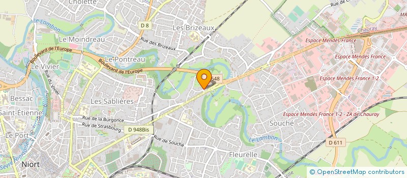 localisation de l'entreprise ASSOCIATION TASWOOKO à NIORT
