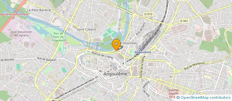 localisation de l'entreprise ASSOCIATION TATINIASS à ANGOULEME