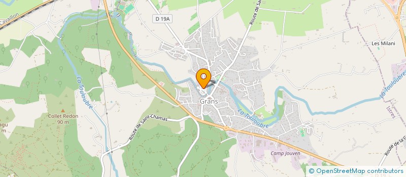 localisation de l'entreprise ASSOCIATION TAURINE  GRANS