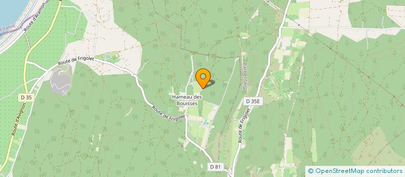 localisation de l'entreprise ASSOCIATION TAURINE PATRICIA PELLEN  BOULBON