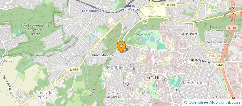 localisation de l'entreprise ASSOCIATION TAXIS BLEUS ET TRIBOTE à BURES-SUR-YVETTE