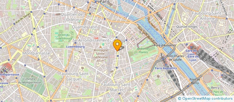 localisation de l'entreprise ASSOCIATION TC  PARIS 05