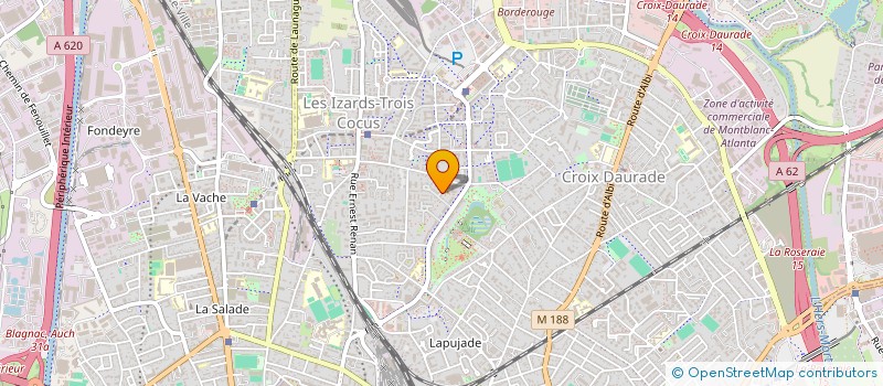 localisation de l'entreprise ASSOCIATION TCHADIENNE DE MIDI-PYRENEES à TOULOUSE
