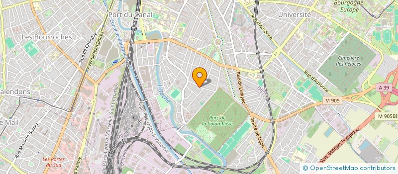 localisation de l'entreprise ASSOCIATION TCHICKY MONKY  DIJON