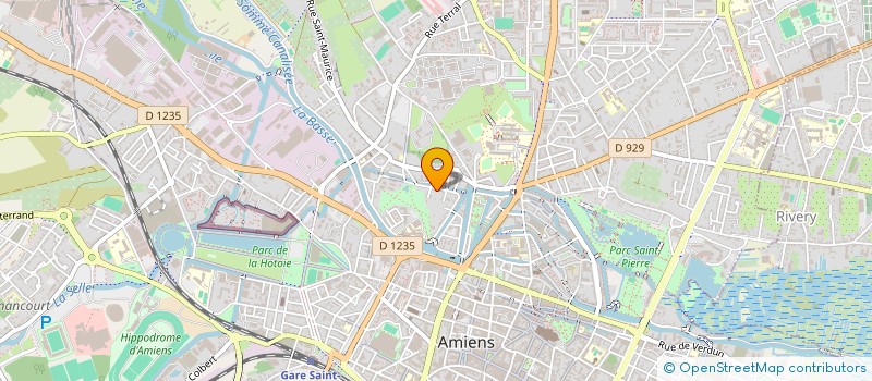 localisation de l'entreprise ASSOCIATION TEAM LASERQUET AMIENS SOMME  AMIENS