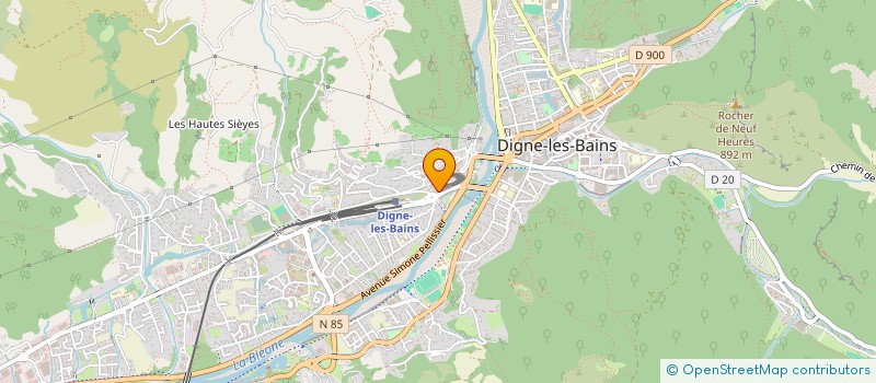 localisation de l'entreprise ASSOCIATION TEAM LKJ SPORT  DIGNE-LES-BAINS