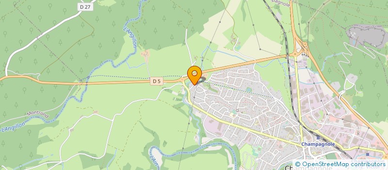 localisation de l'entreprise ASSOCIATION TEAM OBJECTIF GRAND PRIX  CHAMPAGNOLE