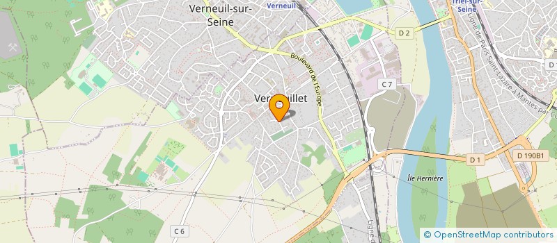 localisation de l'entreprise ASSOCIATION TEAM REVES D ENFANTS à VERNOUILLET