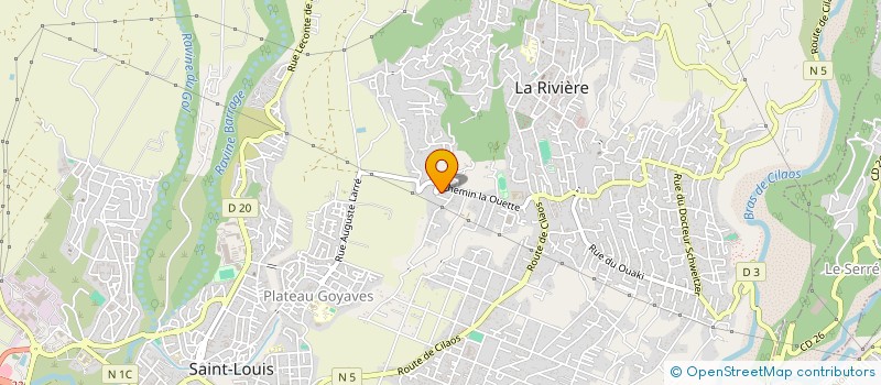localisation de l'entreprise ASSOCIATION TEAM SPORTIVE SUD à SAINT-LOUIS