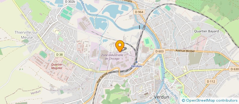 localisation de l'entreprise ASSOCIATION TECHNICIRK à THIERVILLE-SUR-MEUSE