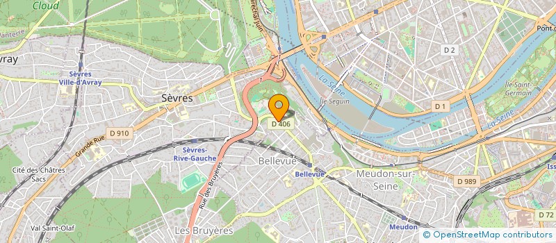 localisation de l'entreprise ASSOCIATION TECHNIQ FONDERIE à SEVRES