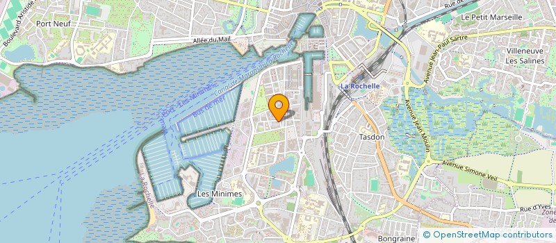 localisation de l'entreprise ASSOCIATION TECHNOPOLE LA ROCHELLE LITTORAL AUNIS SAINTONGE  LA ROCHELLE