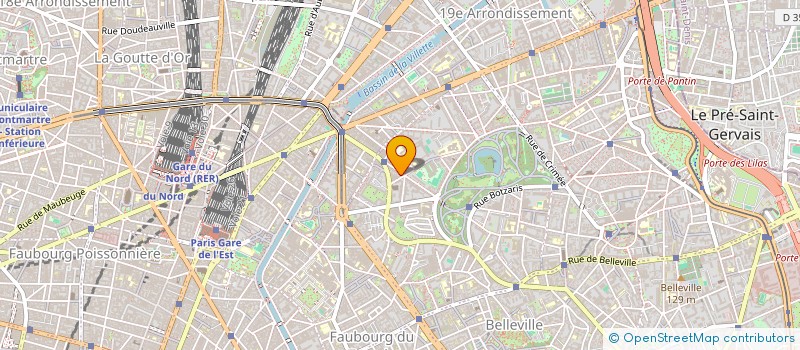 localisation de l'entreprise ASSOCIATION TECHNOZONE  PARIS