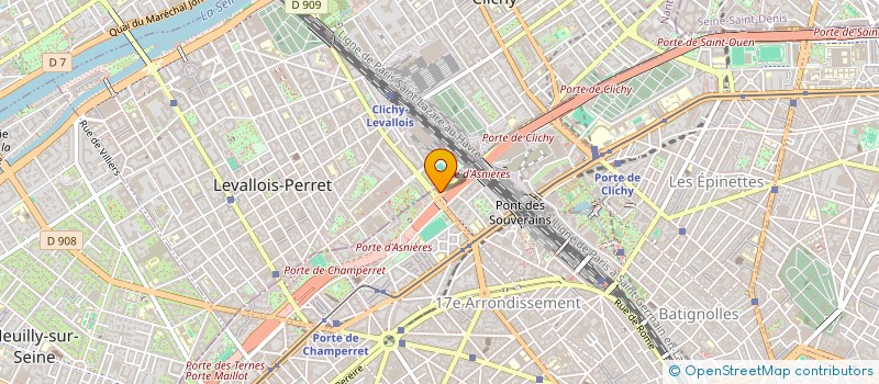 localisation de l'entreprise ASSOCIATION TEDX INSTITUT SUPERIEUR DE COMMERCE  PARIS