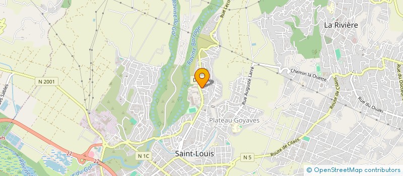 localisation de l'entreprise ASSOCIATION TEEKNIK'FORMATION - RADIO AND LANGUAGE à SAINT-LOUIS