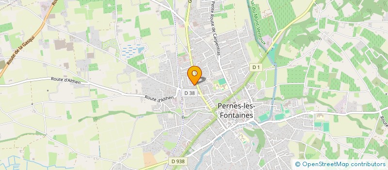 localisation de l'entreprise ASSOCIATION TEENEJO à PERNES-LES-FONTAINES