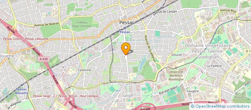 localisation de l'entreprise ASSOCIATION TELE CONSULTING à PESSAC