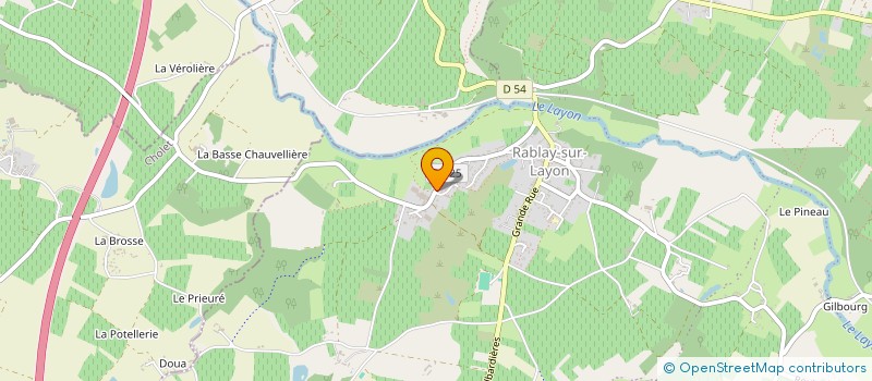 localisation de l'entreprise ASSOCIATION TELL ME  BELLEVIGNE-EN-LAYON