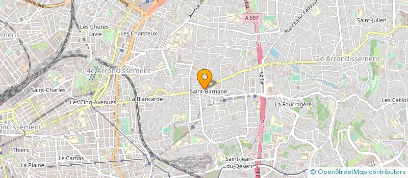 localisation de l'entreprise ASSOCIATION TEMPS FORT à MARSEILLE