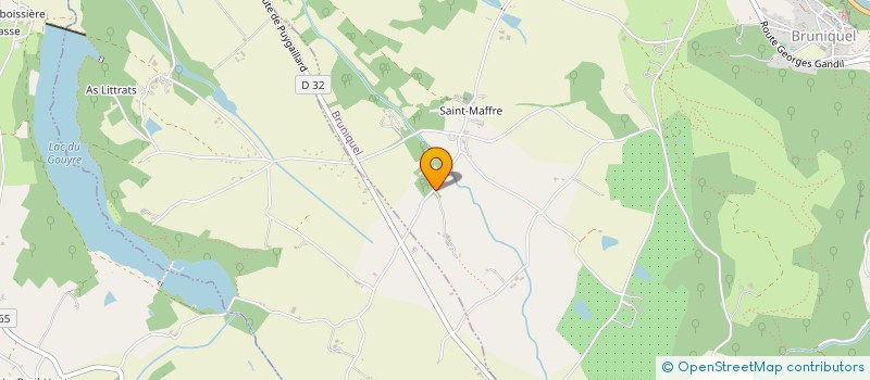 localisation de l'entreprise ASSOCIATION TEMPS SOLIDAIRE  BRUNIQUEL