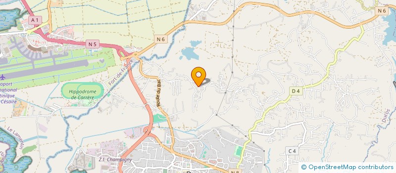 localisation de l'entreprise ASSOCIATION TENNIS CLUB DUCOS  DUCOS